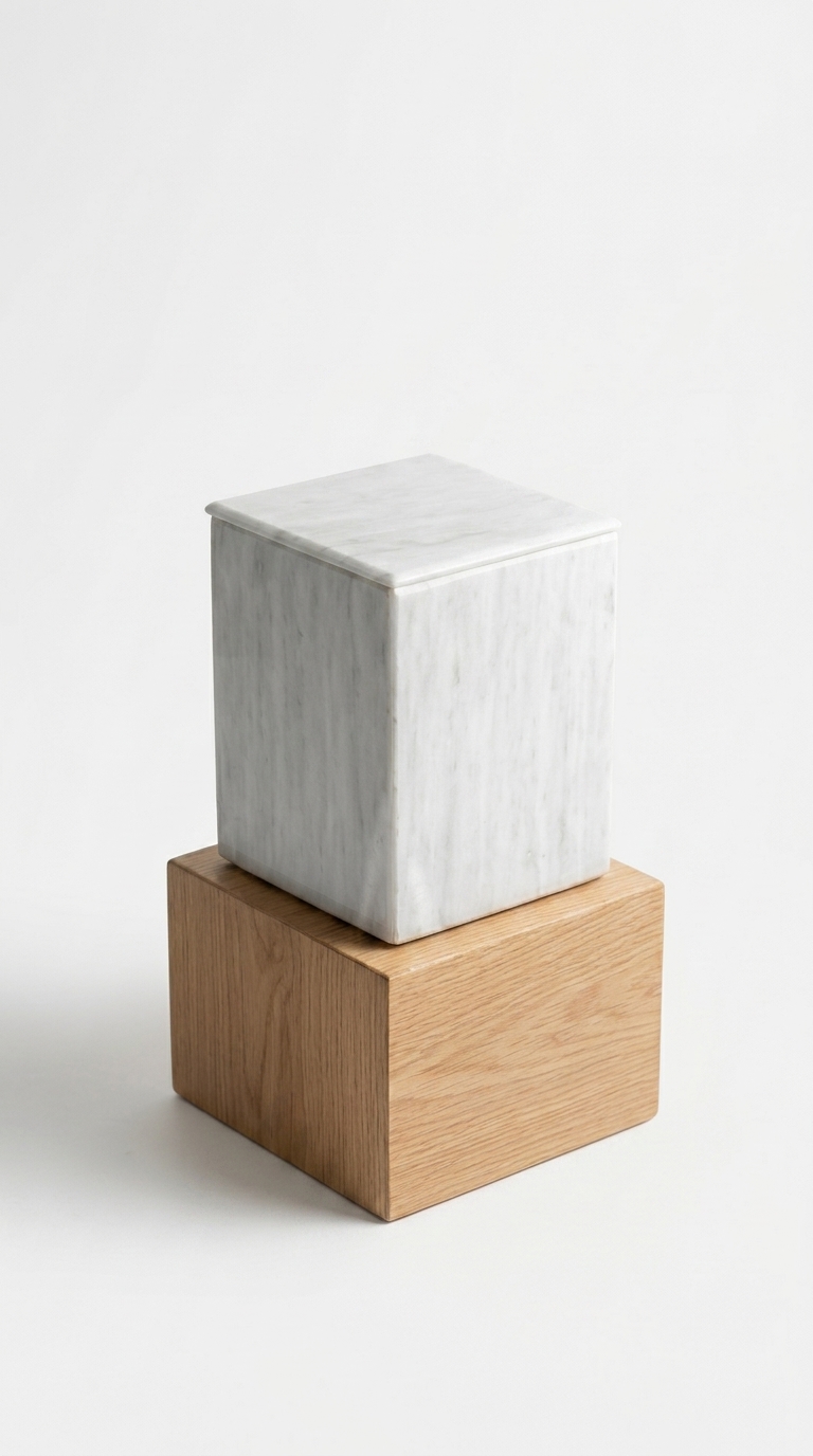 Urna de mármol